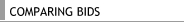 Comparing Bids