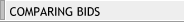 Comparing Bids